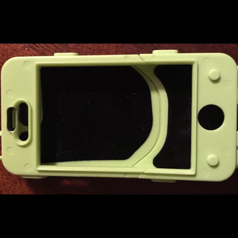Iphone 4 Case Otterbox ifrogz Lime hard case,